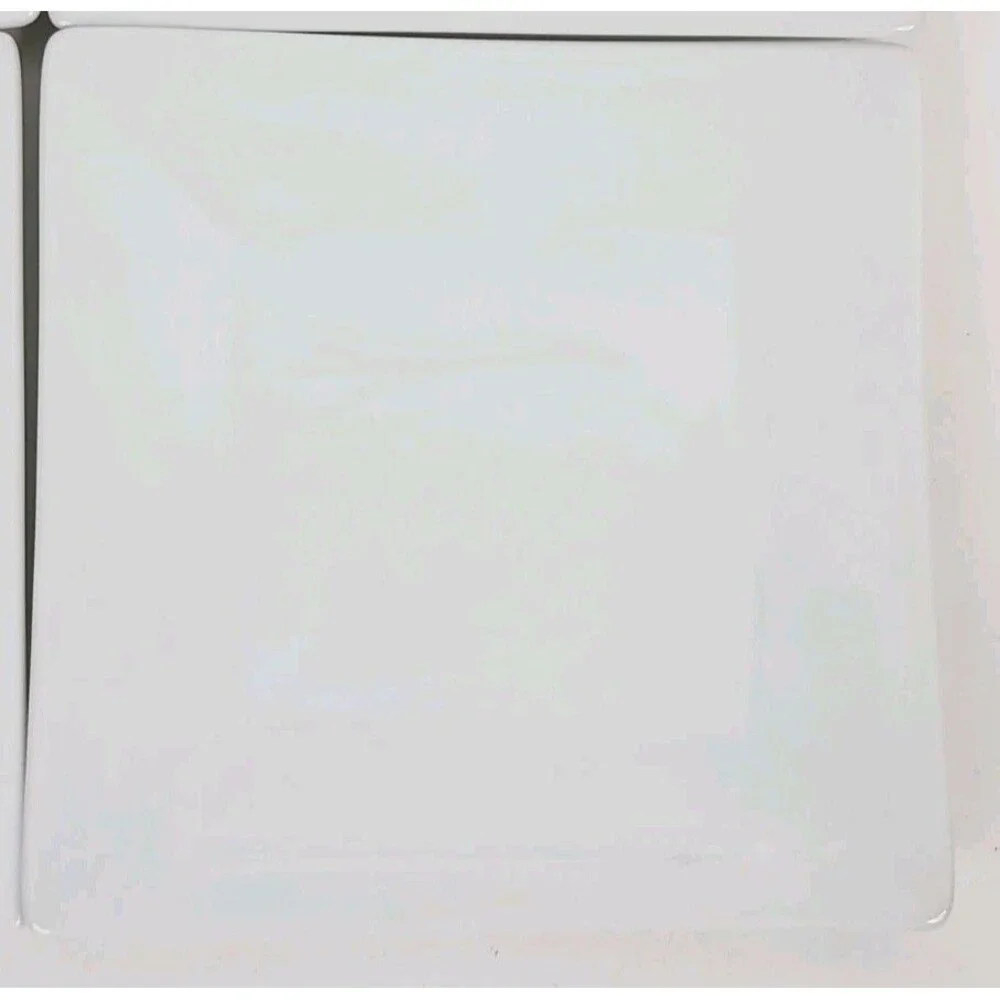 Set of 4 Crate & Barrel White 6